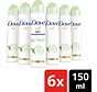 Komkommer & Groene Thee - Deodorant Spray - 6x 150ml - Voordeelverpakking c