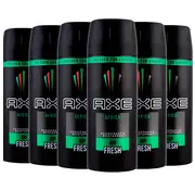 Axe Africa Bodyspray / Deodorant Spray Men - 6x 150ml Voordeelverpakking