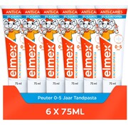 Elmex Peuter (0-5 Jaar) - Anti Caries - Tandpasta - 6x 75ml