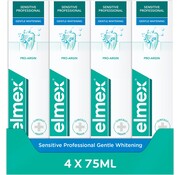 Elmex Sensitive Professional - Gentle Whitening - Tandpasta - 4x 75ml
