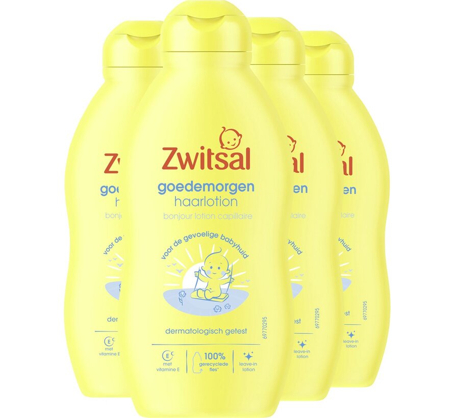 Baby Haarlotion - Goedemorgen - 4x 200ml