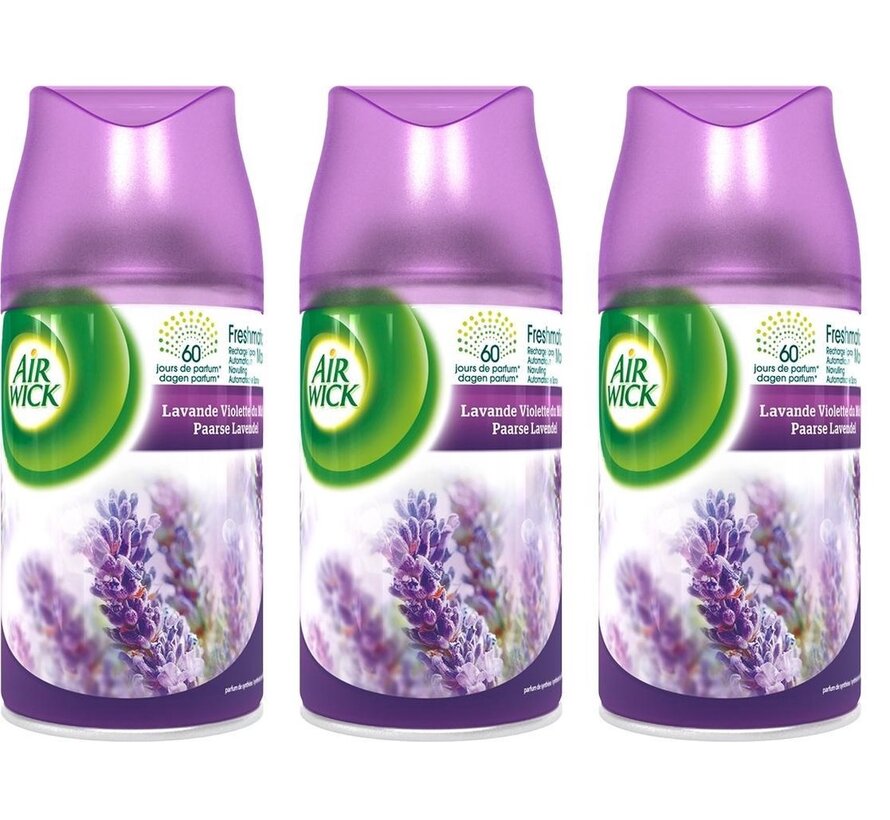 Freshmatic Navulling - Paarse Lavendel - 3x 250ml