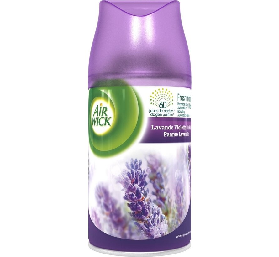 Freshmatic Navulling - Paarse Lavendel - 6x 250ml - Voordeelverpakking