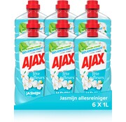 Ajax Allesreiniger - Fête des Fleurs Jasmijn - 6x 1000ml - Voordeelverpakking