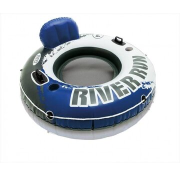 Intex River Run - 1-persoons lounger - blauw - Ø135cm diameter