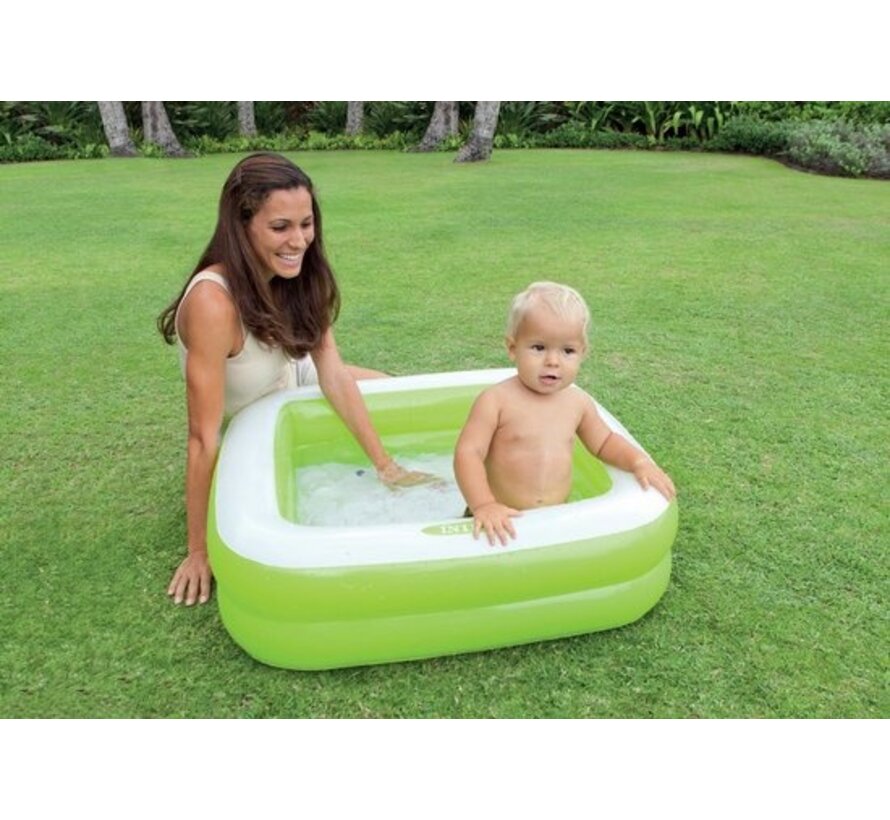 Baby zwembad groen - Kinderzwembad - 85x85x23cm