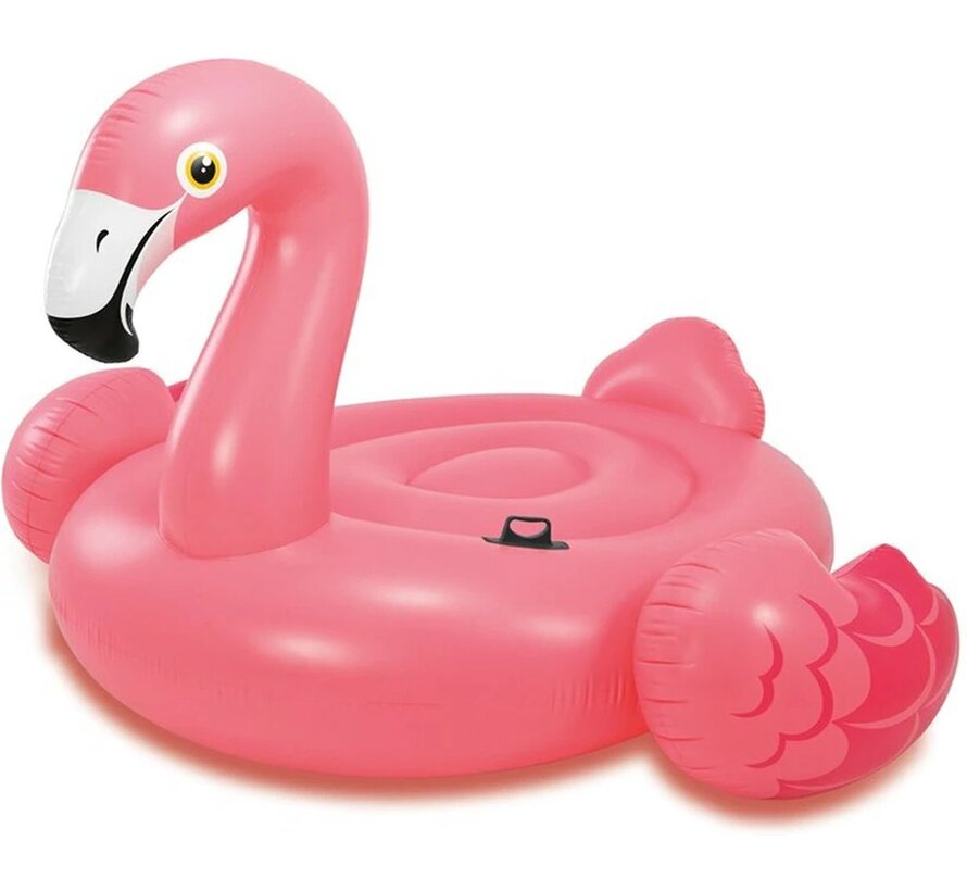 Opblaasbare Flamingo Ride-On (142x137x97cm)