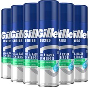 Gillette Series Scheergel Sensitive - Gevoelige huid - 6x 200ml