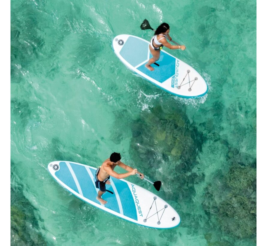 Opblaasbaar kinder SUP board - Aqua Quest 240 - Complete set!