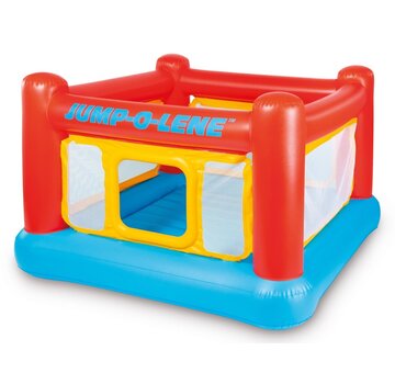 Intex Jump-O-Lene - Opblaasbaar springkussen (174x174x112cm)