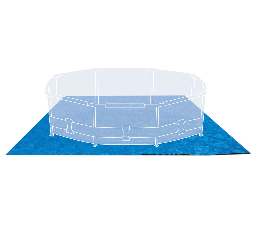 Grondzeil - Voor zwembad of Spa - Vierkant - 472x472cm