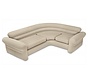 4-Persoons Opblaasbare Hoekbank - Beige - 203x257x76cm