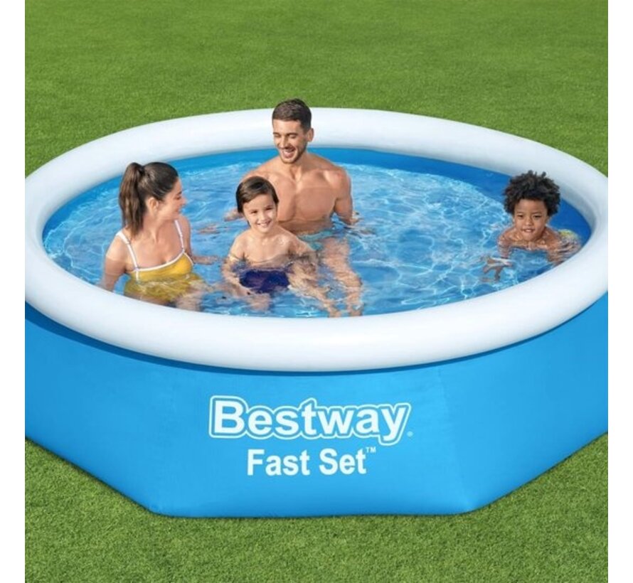 Zwembad Fast Set - Opblaasbaar - Rond - 244x61cm