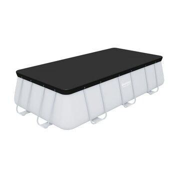 Bestway Afdekzeil / Zwembadzeil - Rechthoek - Zwart - 404x201cm (412x201cm)