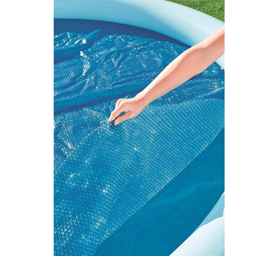 Solar zwembad afdekzeil / cover isolerend - rond - 427cm (417cm) c