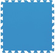 Bestway Zwembad ondergrond / looppad tegels - 50x50cm - blauw - 9 stuks (2.25 m2)