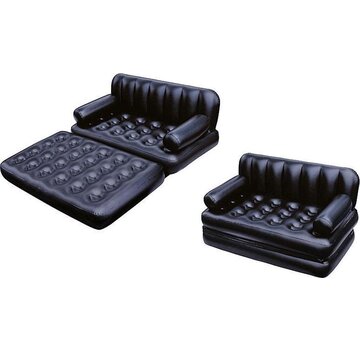 Bestway 2-Persoons opblaasbare slaapbank - zwart - 188x152x64cm