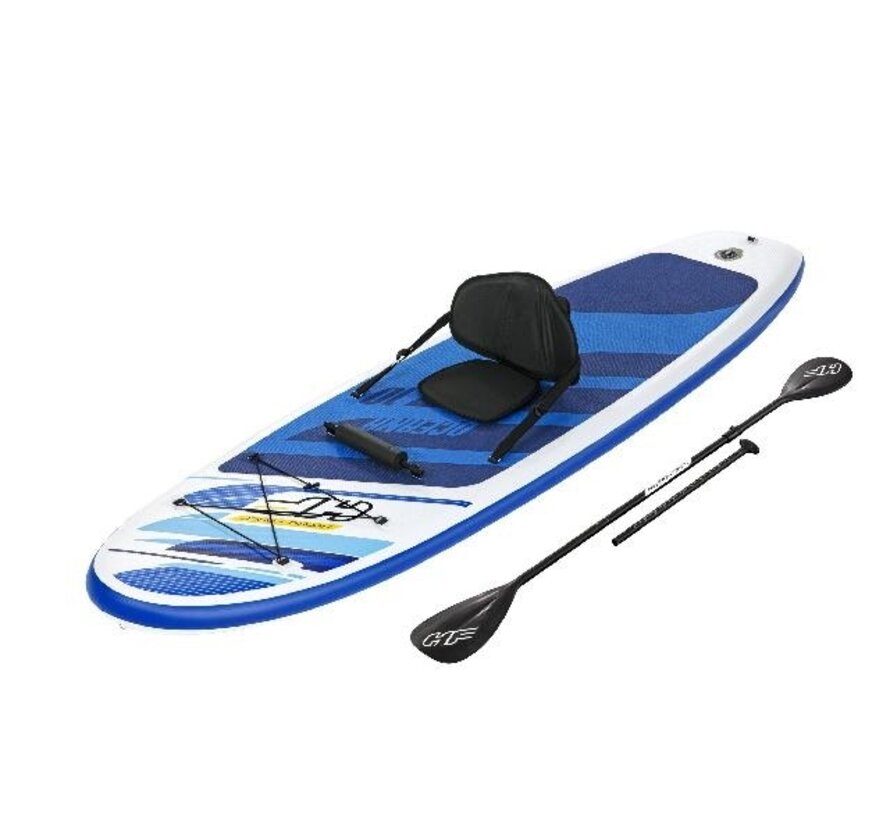 Opblaasbaar SUP board Oceana set - met stoeltje, pomp en peddel 305x84x12cm