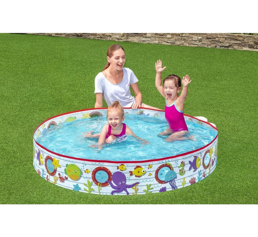 Kinderzwembad - Fill 'N Fun Marine - Rond (152x25cm)