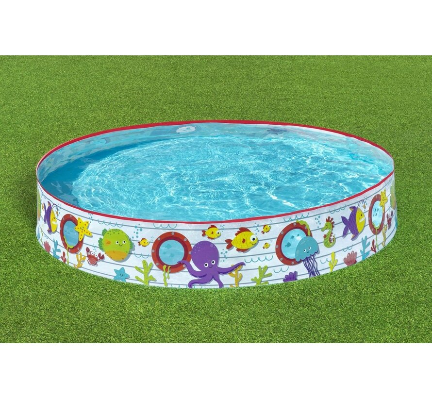 Kinderzwembad - Fill 'N Fun Marine - Rond (152x25cm)