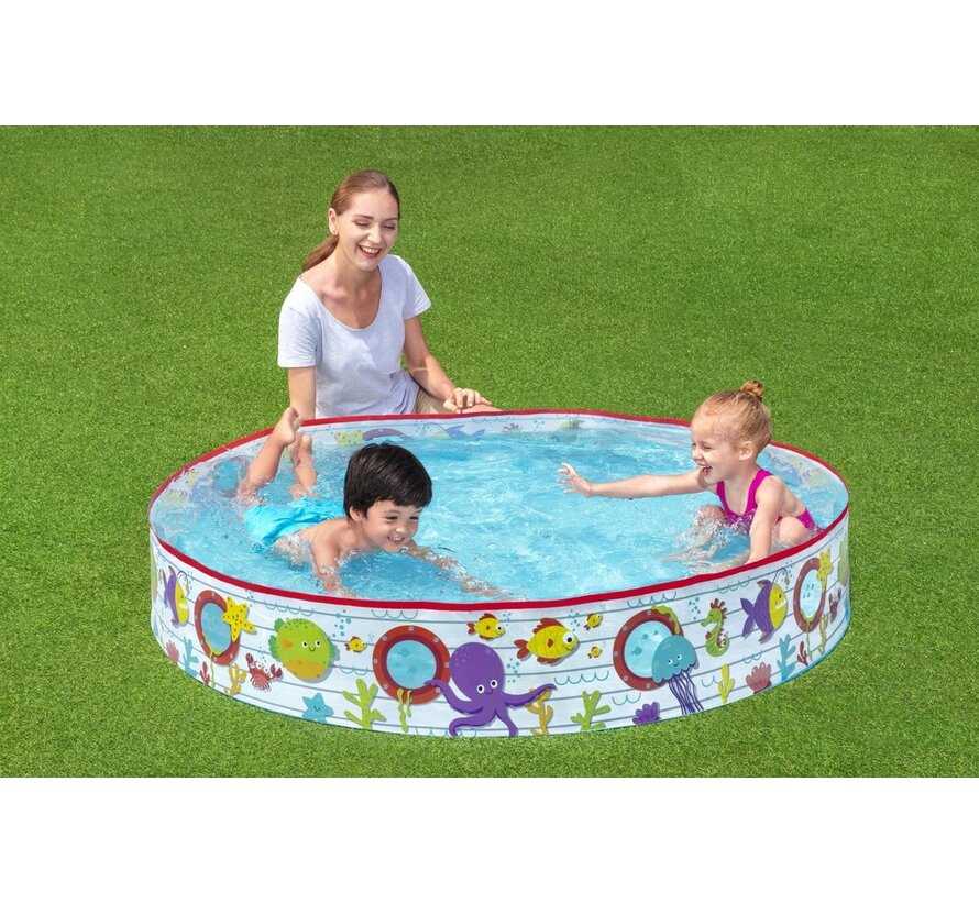 Kinderzwembad - Fill 'N Fun Marine - Rond (152x25cm)