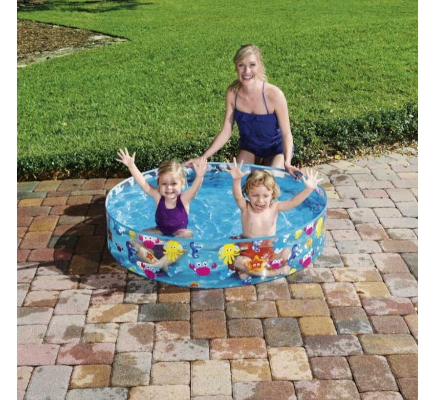 Kinderzwembad - Fill 'N Fun Aquatic - Rond (122x25cm)