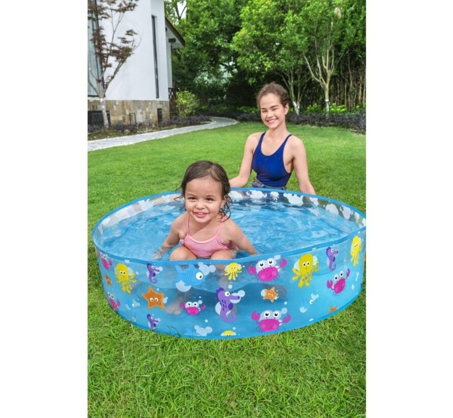 Kinderzwembad - Fill 'N Fun Aquatic - Rond (122x25cm)