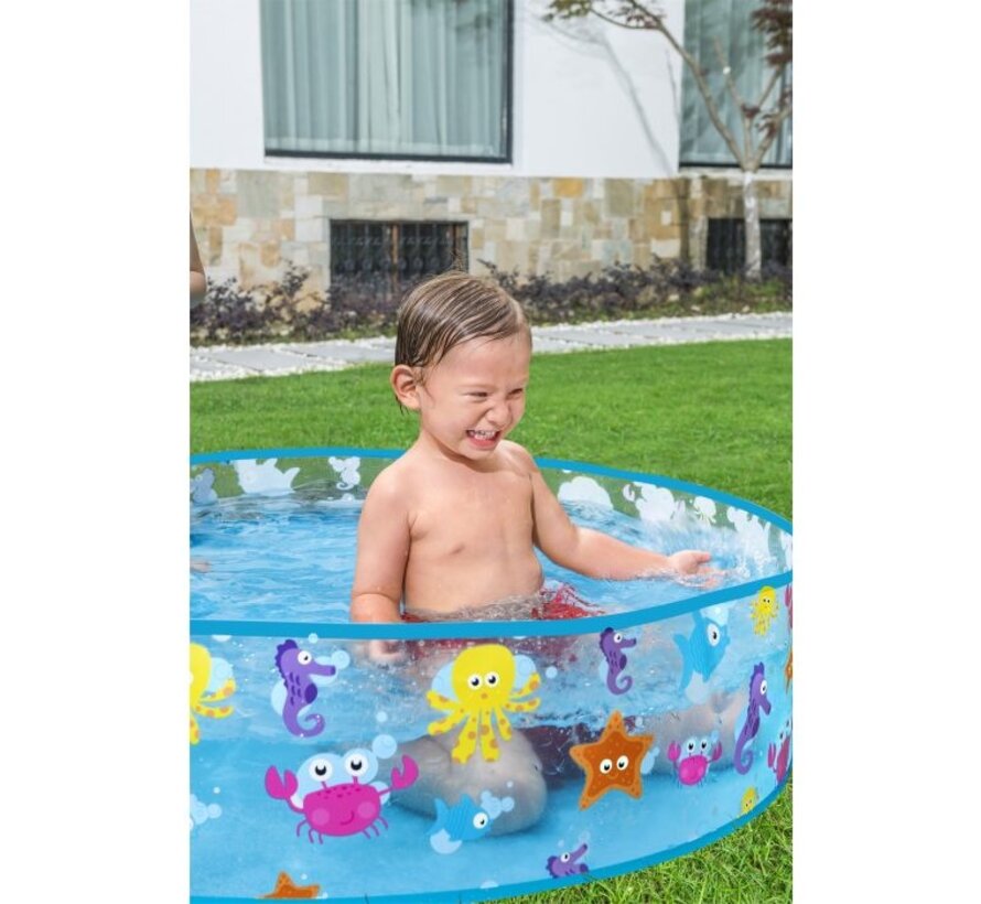 Kinderzwembad - Fill 'N Fun Aquatic - Rond (122x25cm)