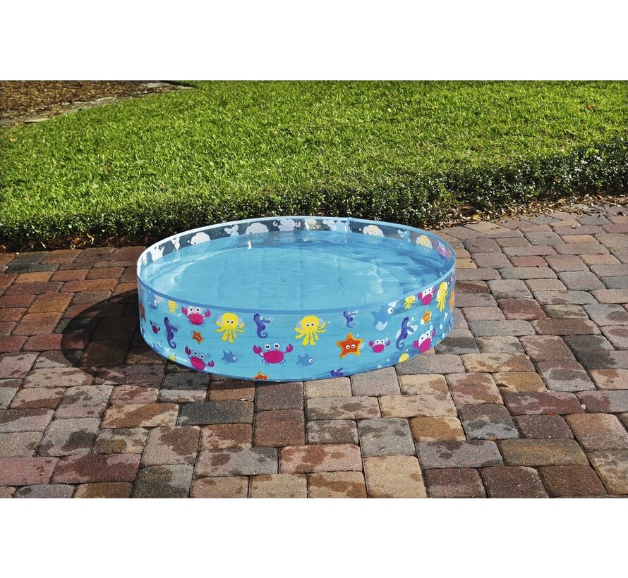 Kinderzwembad - Fill 'N Fun Aquatic - Rond (122x25cm)