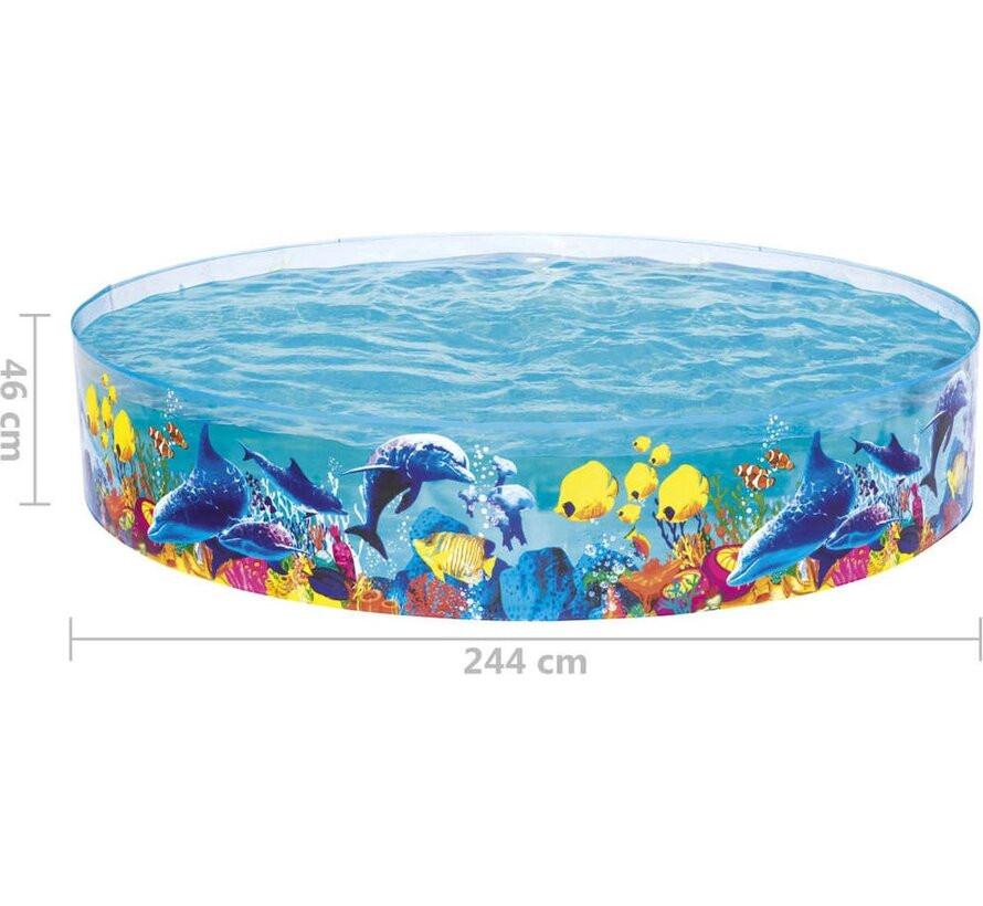 Kinderzwembad - Fill 'N Fun Odyssey XL - Rond (244x46cm)