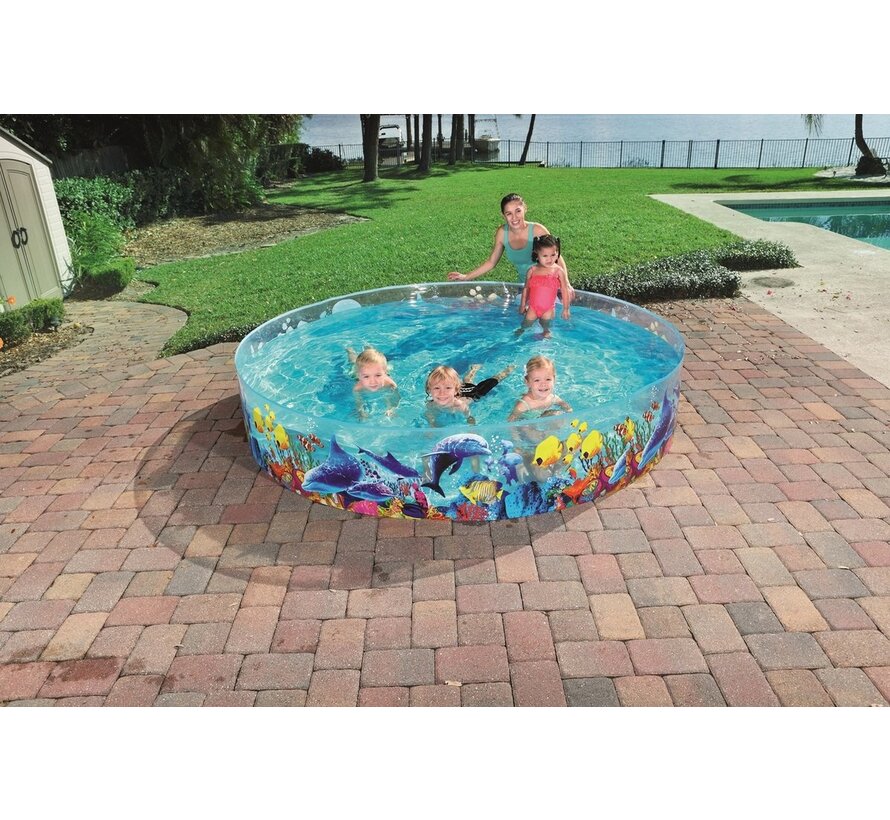 Kinderzwembad - Fill 'N Fun Odyssey XL - Rond (244x46cm)