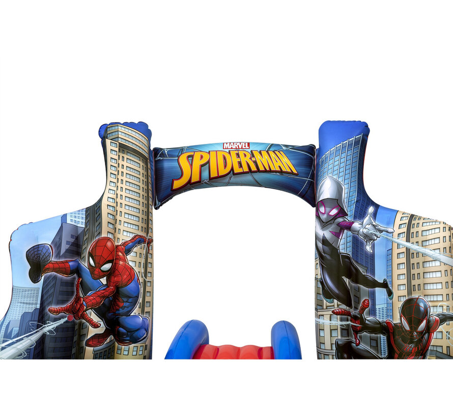 Opblaasbaar Speelzwembad - Marvel Spider-Man - 211x206x127cm