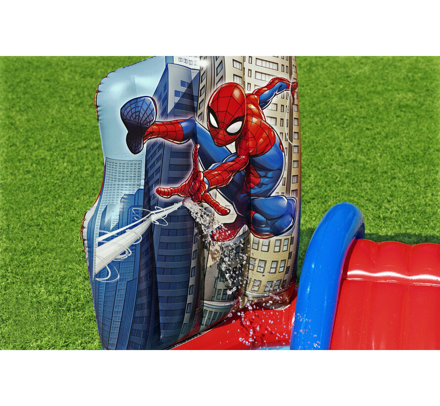 Opblaasbaar Speelzwembad - Marvel Spider-Man - 211x206x127cm