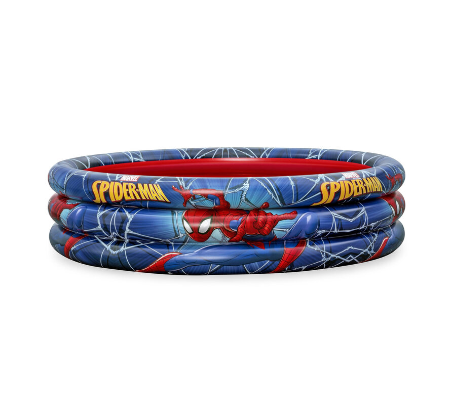 Opblaasbaar Kinderzwembad - Spider-Man - Rond (122x30cm)