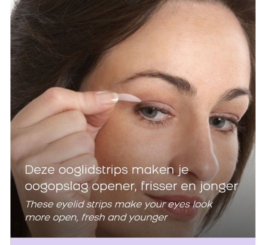 Premium Ooglidstickers / Ooglidtape - Lift je oogleden - Tegen hangende ogen easylift