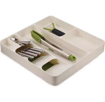 Joseph Joseph DrawerStore Bestekbak / Keukenlade Organiser - 8 Vakken - Wit - 40 x 38,5 x 5 cm