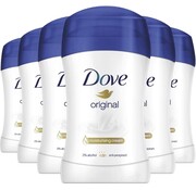 Dove Dove Original - Deodorant Stick - 6x 40ml - Voordeelverpakking