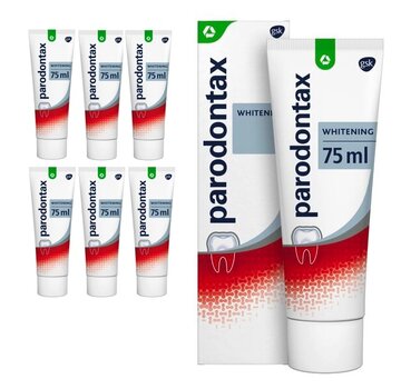 Parodontax Whitening - Tandpasta - 6x 75ml  - Voordeelverpakking