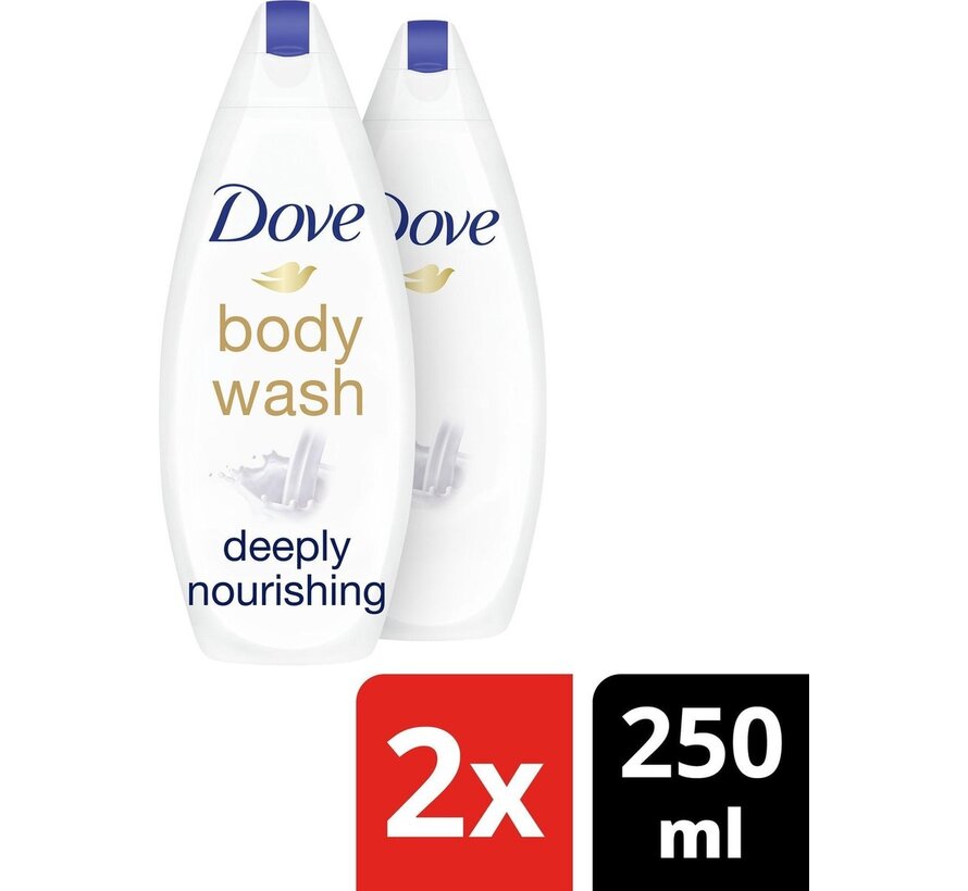 Deeply Nourishing Douchecreme - Douchegel - 2x250ml