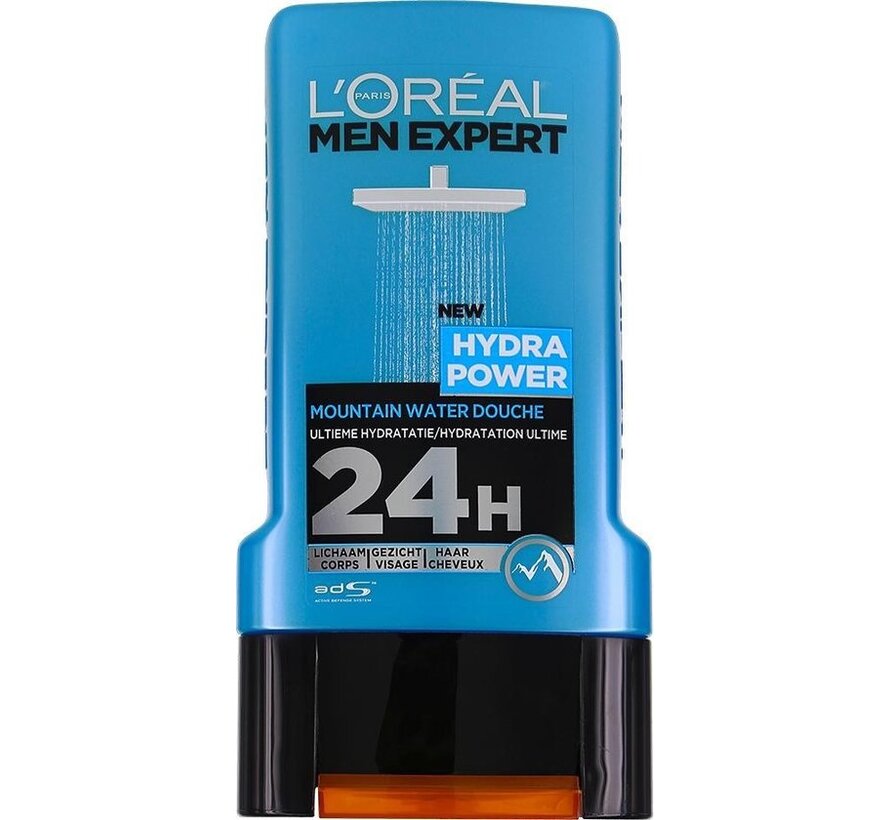 Men Expert XL - Hydra Power - 3in1 gezicht, lichaam en haar - 300ml