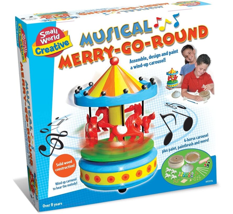 Musical Merry-Go-Round - Maak je eigen opwindbare Carrousel