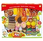 Donuts, chocolade, hamburgers, Fastfoodset