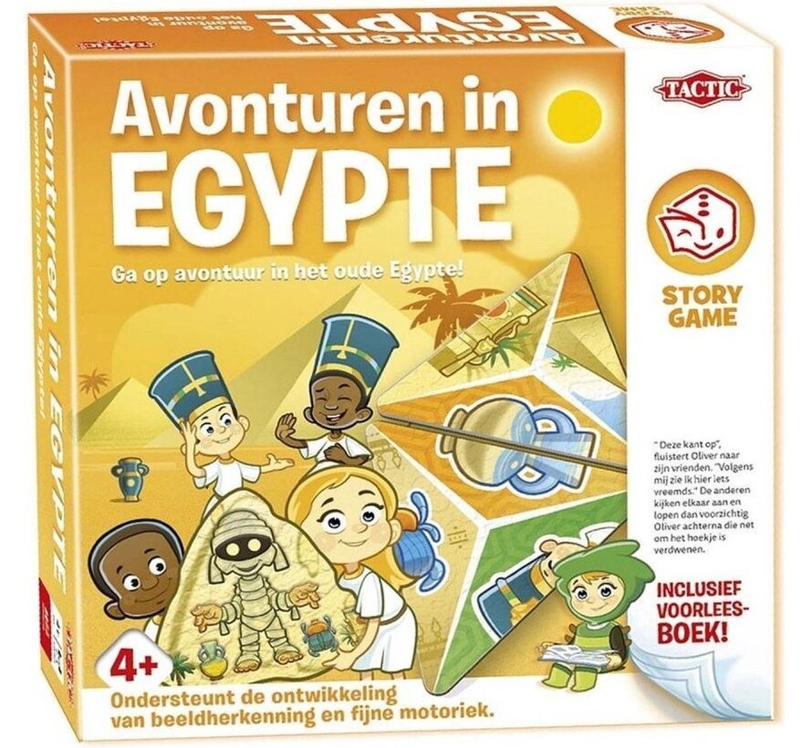 4 pack Story Game - Oceaan Ontdekkers - Pret in het Circus - Mysterie op de Kermis - Avonturen in Egypte