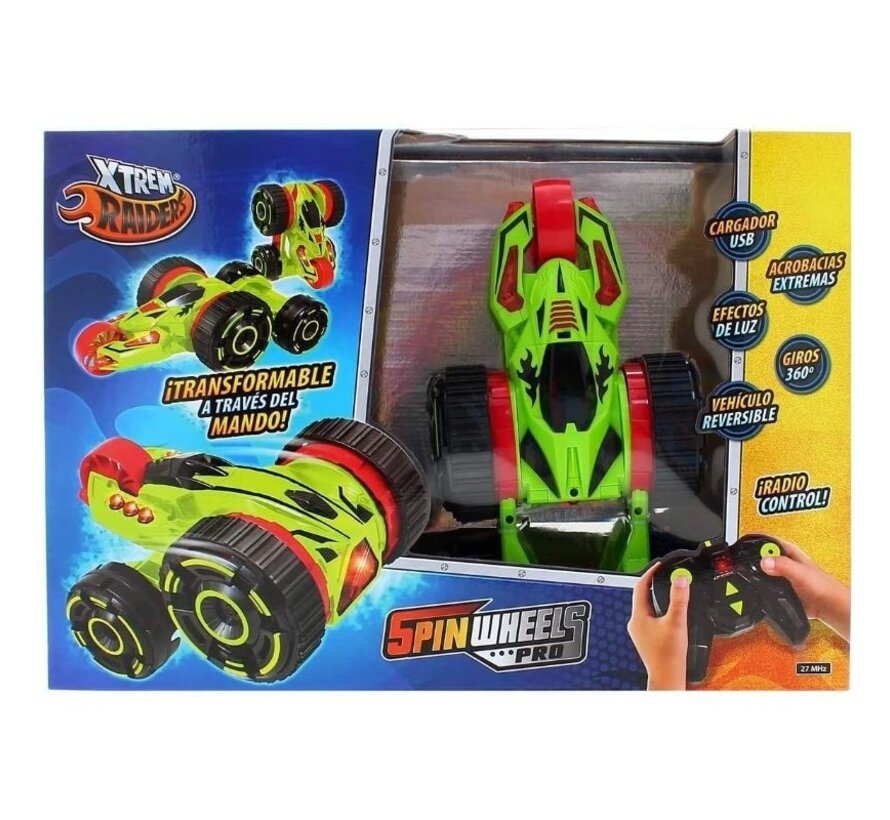 Xtrem Raiders - Spin Wheels Pro R/C - 360 graden draaibaar - salto op commando