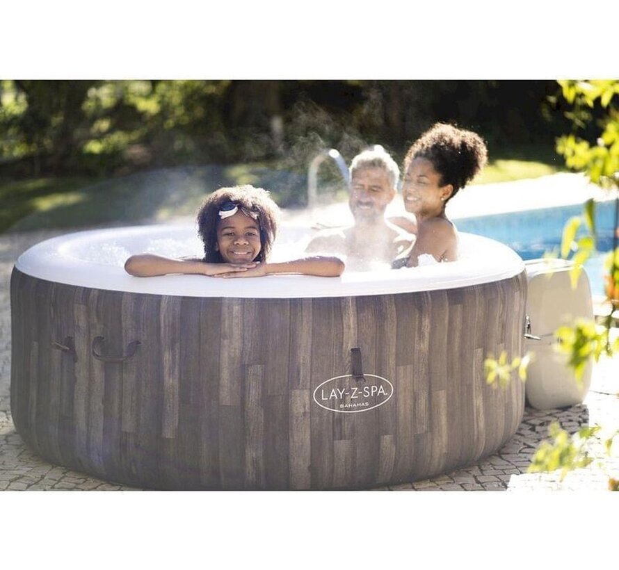 Lay-Z-Spa Bahamas - Max 4 pers - 120 Airjets - Jacuzzi - Bubbelbad- Whirlpool