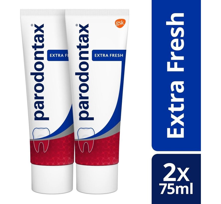 Extra Fresh - Tandpasta - 2x 75ml