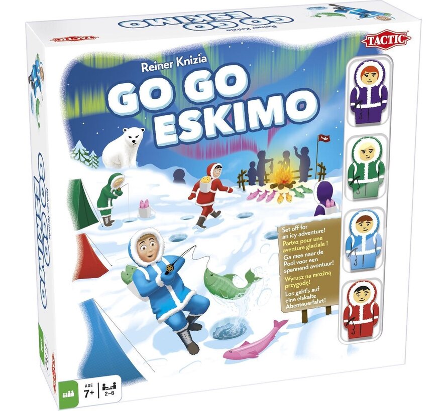 Go Go Eskimo - gezelschapsspel - familiespel - kinderspel