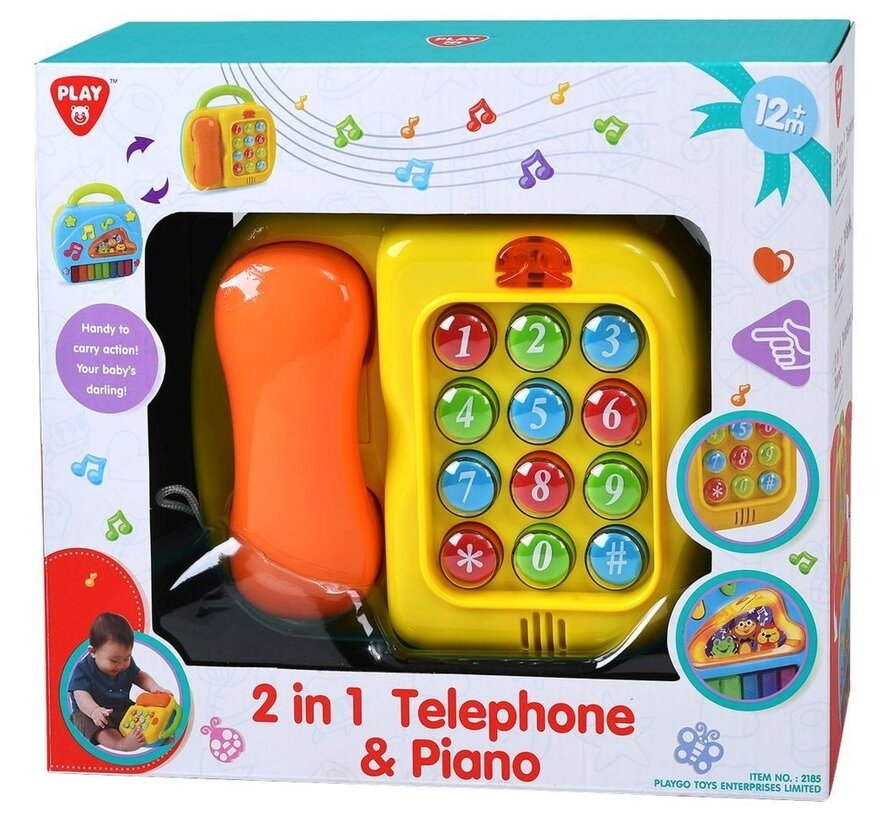 2 in 1 Telefoon / piano