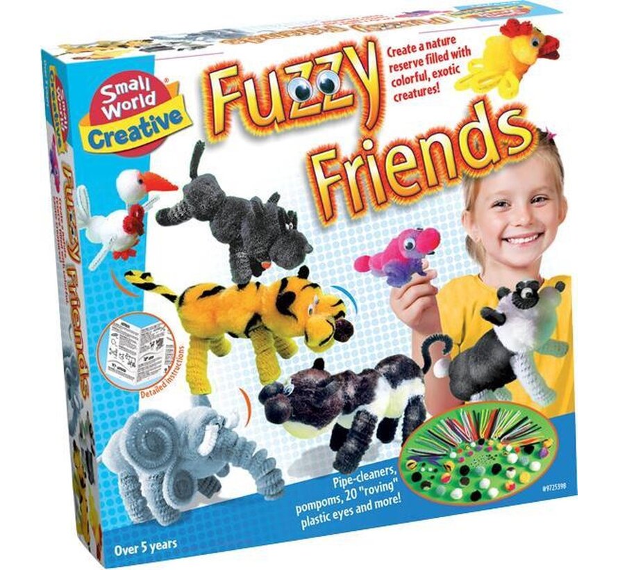 Fuzzy Friends - Ontwerp en knutsel je eigen diertjes