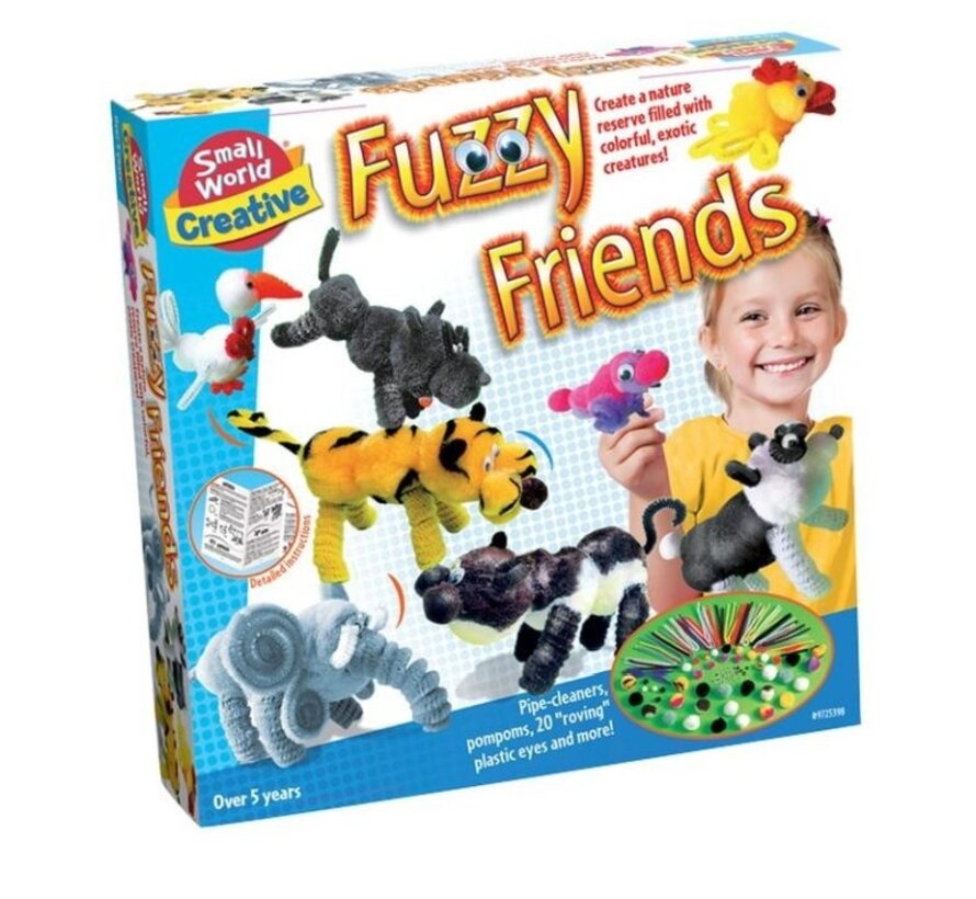 Fuzzy Friends - Ontwerp en knutsel je eigen diertjes